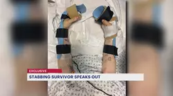 Stabbing survivor speaks out after alleged attacked released without bail