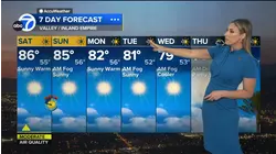 SoCal to see unseasonably warm temps this weekend