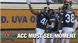 Virginia Gets A Pick-6 On The Final Play