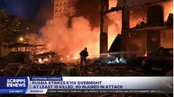 Russia's missile and drone attacks on Ukraine kill at least 20