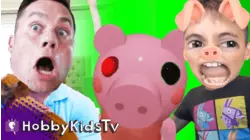Roblox: Piggy IRL with HobbyFamily!