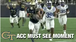 Georgia Tech's Jahmyr Gibbs Takes 1st Touch To The House