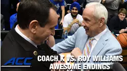 Coach K vs. Roy Williams: Awesome Endings Of the Hall Of Fame Matchup
