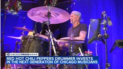 Red Hot Chili Peppers drummer giving back to Chicago musicians
