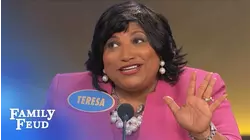 Steve meets Teresa! | Family Feud