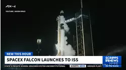 SpaceX Falcon launches to ISS