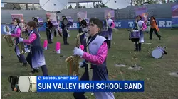 Sun Valley High School marching band prepares for final competition of year