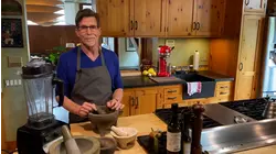 Using a Molcajete