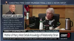 Marcy West's Mother Details Knowledge of Marriage Strain