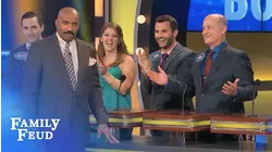 Greg takes one for the team... | Family Feud