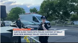 Guardian Angels Founder, ex-mayoral candidate Curtis Sliwa arrested at migrant relief center rally in Queens