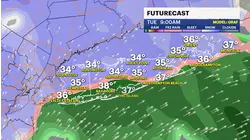 STORM WATCH: Early snow changes to rain Tuesday; expect slippery travel