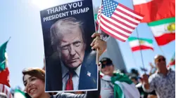 Los Ángeles y Nueva York acogen manifestaciones a favor y en contra de los ataques a Irán