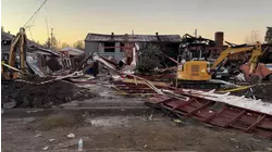 Crews investigate debris from Hayward house explosion