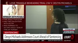 Love Triangle Beheading Trial: Ex-Adult Film Star Devyn Michaels Sentenced