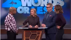 Matt Iseman and Peri Gilpin vs. Amber Stevens West and Greg Proops