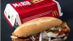 Lawsuit Alleges McDonald's McRib Does Not Use Real Pork Ribs