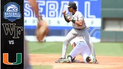 Wake Forest vs. Miami ACC Baseball Championship Highlights (2022)