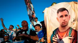 Kansas City está a 5,600 millas de Buenos Aires. Parece Argentina por el debut de la 'Albiceleste'