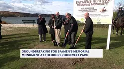 Groundbreaking ceremony held in Oyster Bay for future Baymen's Memorial Monument