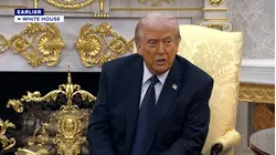 Trump answers questions on war in Iran