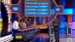 Funny! Tiffany makes Steve Harvey scream! | Family Feud