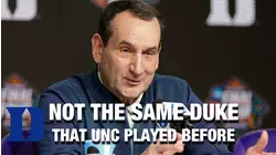 Not The Same Duke Team That UNC Played Before
