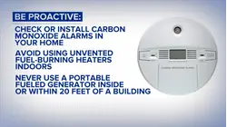 Health officials warn of carbon monoxide danger ahead of winter storm