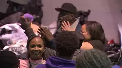 Volunteers sift through donations for Mount Vernon fire victims