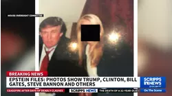 White House responds to Trump's photos released by Epstein estate
