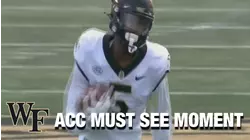 Wake Forest's Jaquarii Roberson's Unreal 75-Yard TD Reception | ACC Must See Moment