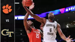 Clemson vs. Georgia Tech Men's Basketball Highlight (2020-21)