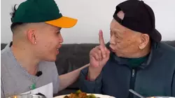 Grandpa Tries Fake Chinese Food