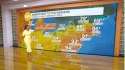 Summertime heat, severe weather hit Northeast