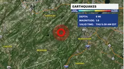 Small earthquake shakes northern New Jersey in Morris County