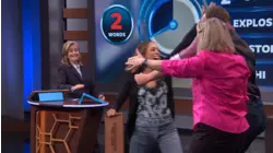 Peri Gilpin, Greg Proops, Matt Iseman, Amber Stevens West