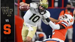 Wake Forest vs. Syracuse Football Highlights (2021)
