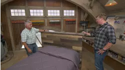 Stone Walkway, Rustic Headboard | Ask TOH