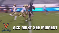 Virginia's Brennan Armstrong Turns On The Jets | ACC Must See Moment