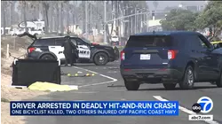 1 bicyclist killed, 2 others injured in Huntington Beach crash; driver arrested