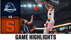 Monmouth vs. Syracuse Men's Basketball Highlights (2022-23)