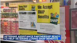 Veterans Assistance Partnership to help veterans losing SNAP benefits