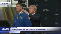 Trump honors Artemis II astronauts with Congressional Space Medal