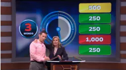 Greg Proops, Matt Iseman, Peri Gipin, Amber Stevens West