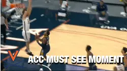 Virginia's Jay Huff Throws Down The Reverse Dunk