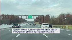 Thousands hit the road in New Jersey for Thanksgiving