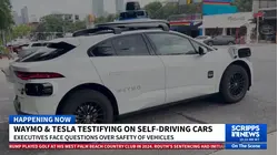 Waymo, Tesla officials testifying on self-driving cars