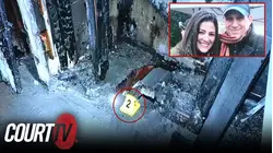 Double Murder Scene Photos Reveal 3 Fire Starting Points