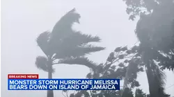 Hurricane Melissa approaches Jamaica