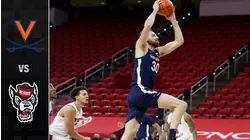 Virginia vs. NC State Men's Basketball Highlights (2020-21)